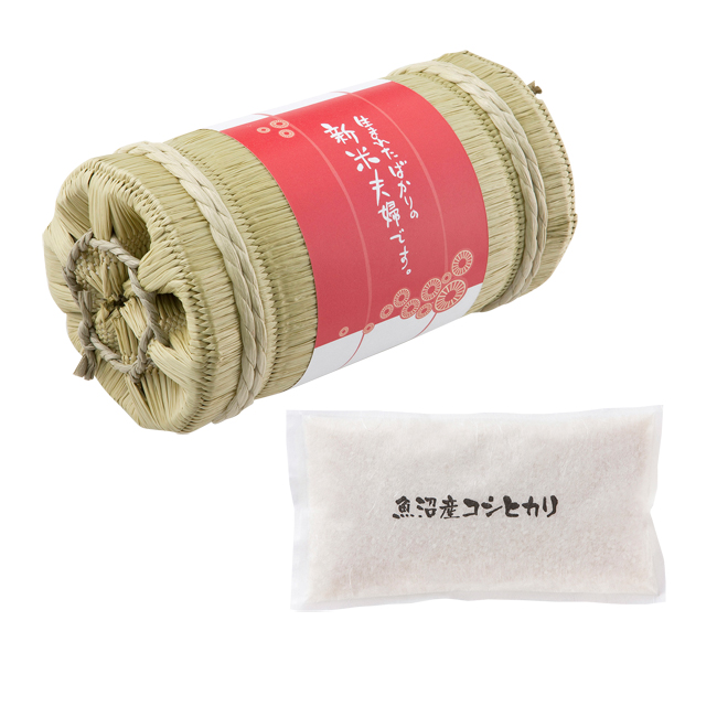 魚沼産コシヒカリ(俵入り) No.15 ※4個以上で注文可能(のし・包装・対応不可)