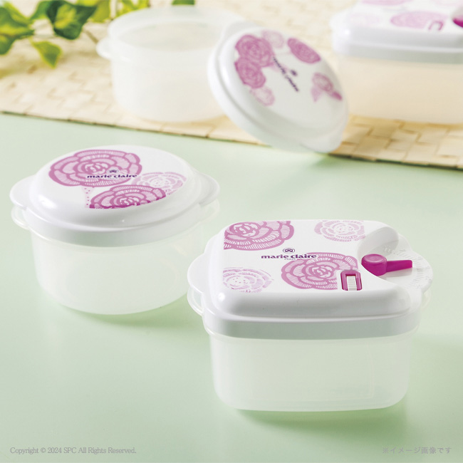【送料無料】 マリ・クレール　電子レンジ容器5pc　No.20