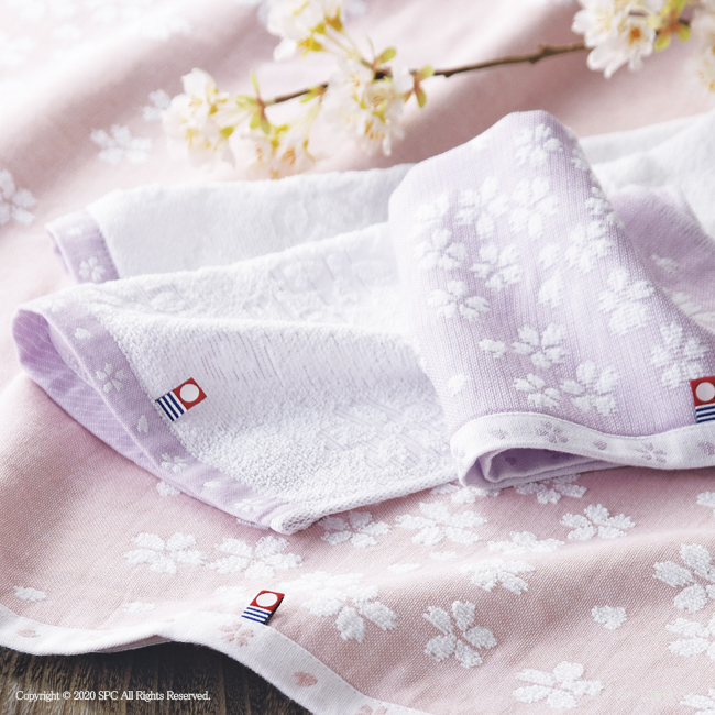 桜おり布 タオルセット No.80