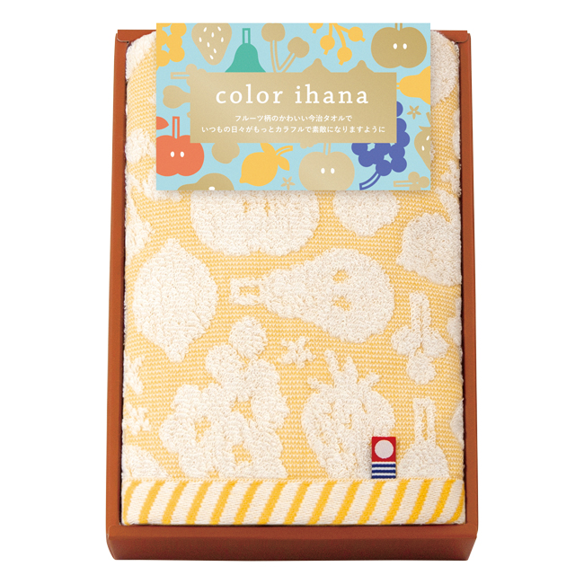 color　ihana　-カラーイハナ-　今治　フェイスタオル　No.12　40％OFF