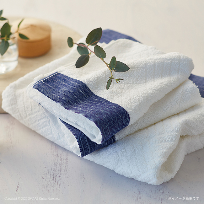 BELLE　BLEU　〈ベルブルー〉　バス・フェイスタオルセット　No.40　40％OFF