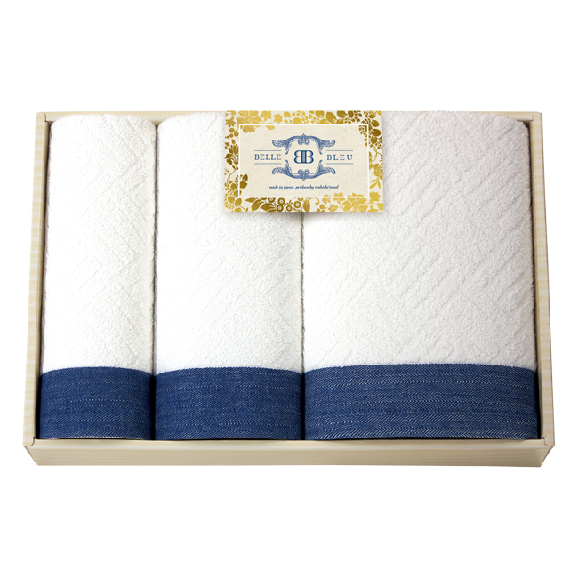 BELLE　BLEU　〈ベルブルー〉　タオルセット　No.50　40％OFF