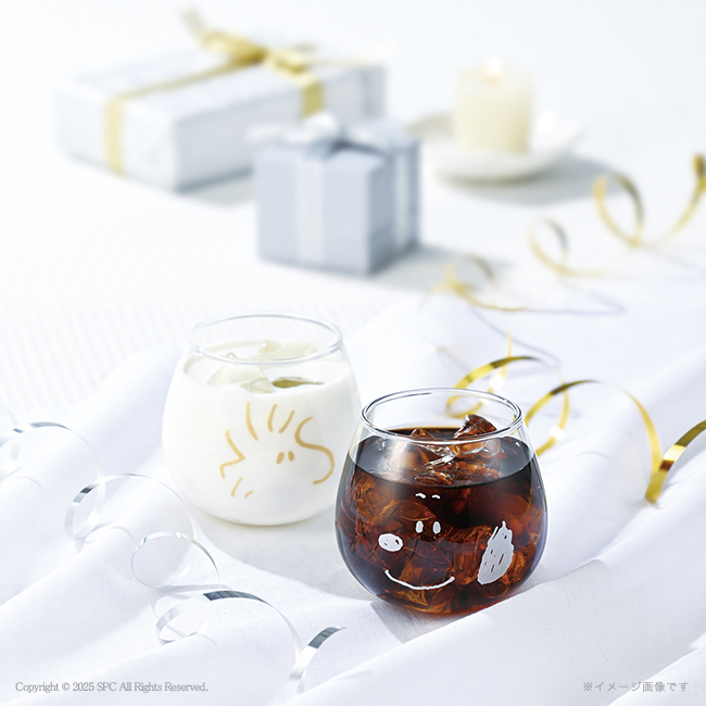 スヌーピー＆ウッドストック　ゆらゆらタンブラーペアセット　No.20