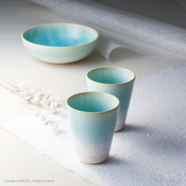 萩焼　Lemonade　ボウル　No.30　割引き商品
