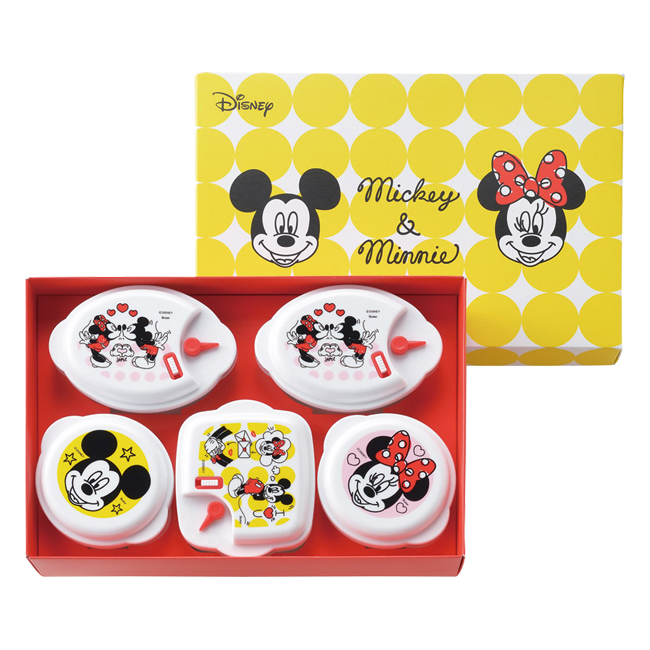 ミッキー&ミニー ポップトーン 電子レンジ容器5PC No.20