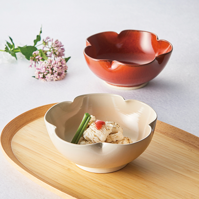 京焼・清水焼 花睦みペア 5寸鉢 No.50｜引き出物.JP