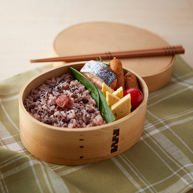 祝い赤飯150（紺色）　※10個以上で注文可能　（のし・包装・対応不可）